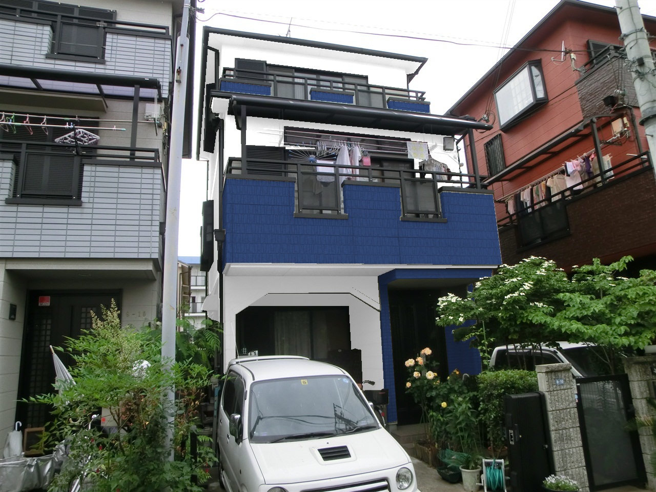 茨木市 外壁塗装 施工例（O様邸）