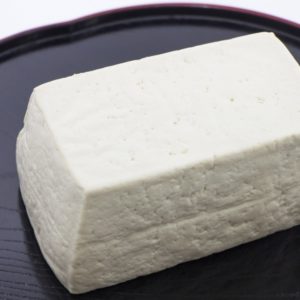 木綿豆腐とアマニ油