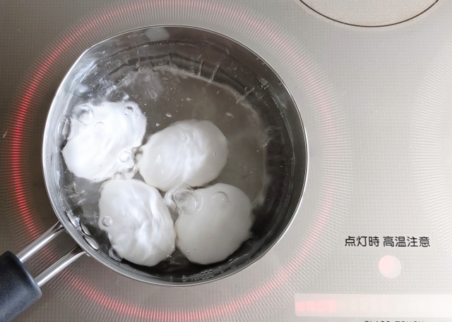 ゆで卵論争、勃発しました🥚