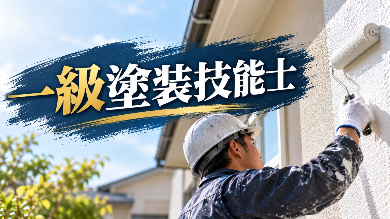 外壁塗装の国家資格「一級塗装技能士」